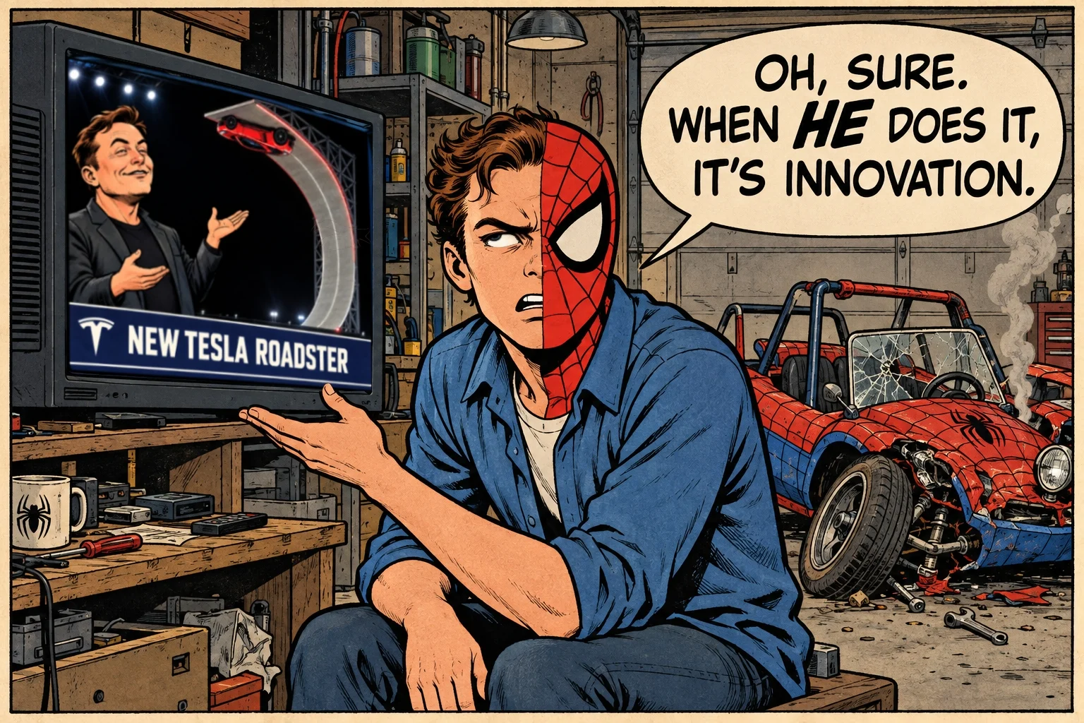Spider-Sense Senses Bullshit